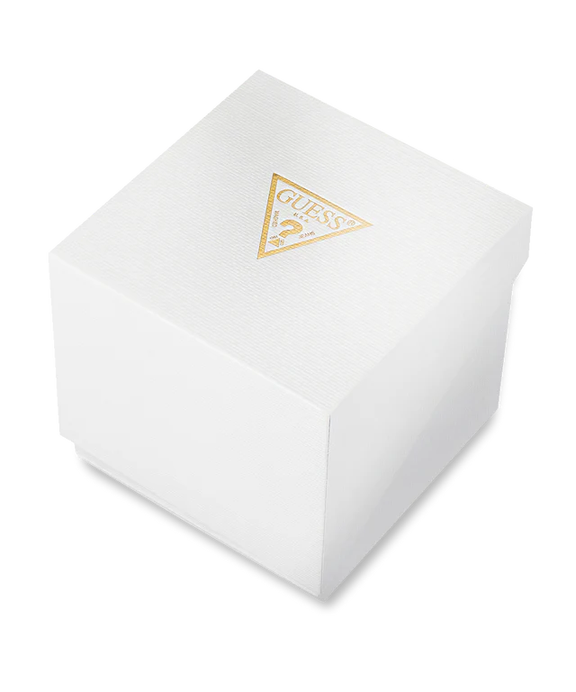 GUESS Women’s Watch – Rose Gold Tone Rectangle Design | Elegant & Sustainable Style