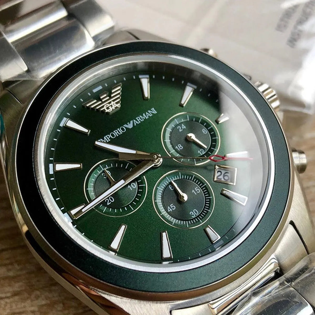 Emporio Armani Tazio Large Chronograph Men’s Watch AR6090