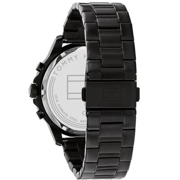 Tommy Hilfiger Lars Black Skeleton | Model TH1710478