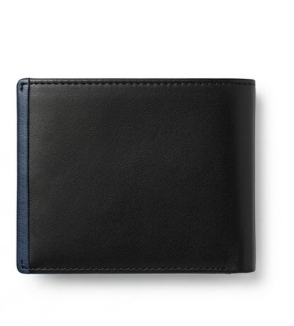 Tommy Hilfiger Men's Smooth Leather Wallet - Classic Black #79