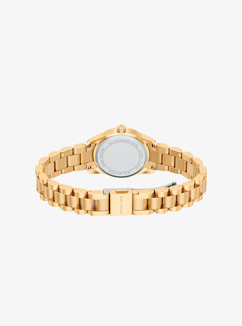 Michael Kors Lennox Gold-Tone Tiger’s Eye | Model MK7578