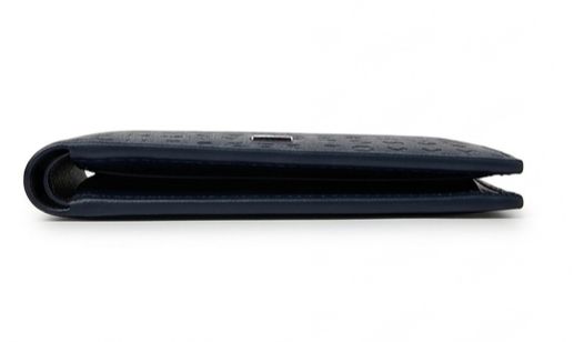 Tommy Hilfiger Men's Embossed Logo Wallet - Navy Blue #76