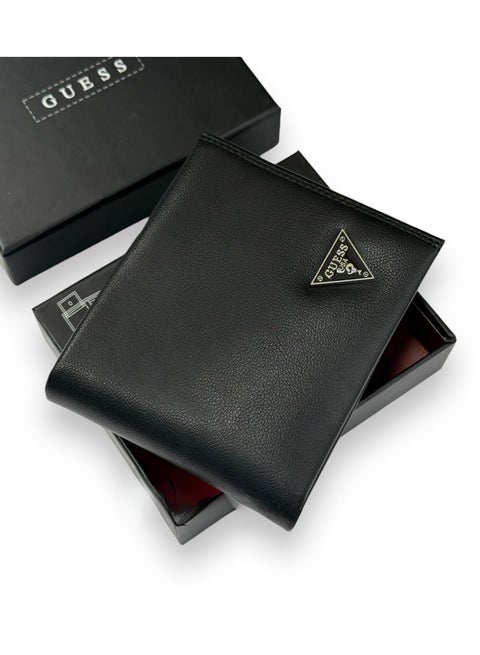 GUESS Men's Classic Leather Bifold Wallet with Coin Pocket #7