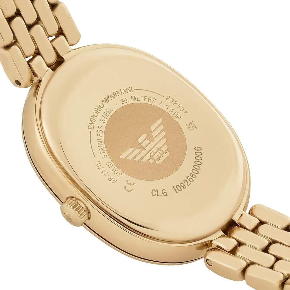 Emporio Armani Ladies' Two-Tone Gold Watch | Model AR11707