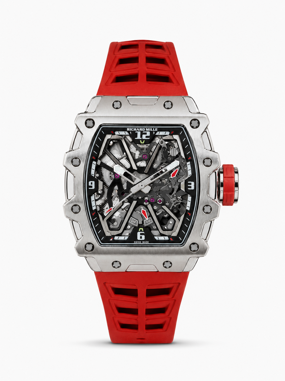 Richard Mille Automatic Skeleton - Red Sport Edition