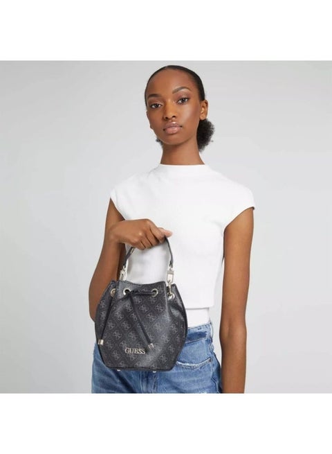 Guess Washington Mini Handbag – Black & Gray, Stylish Everyday Design #9