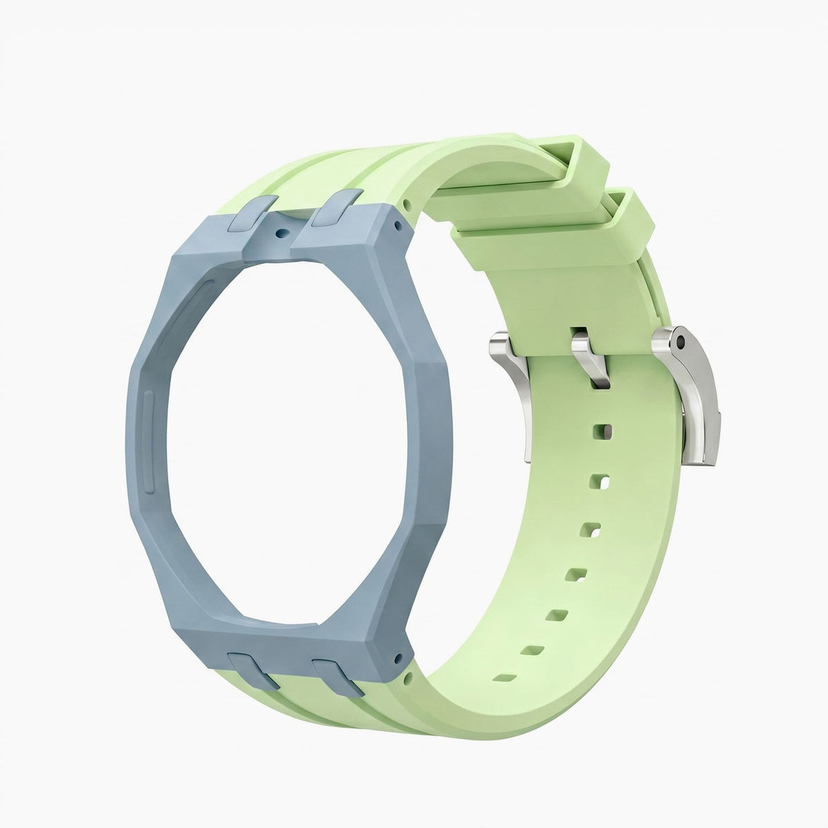 Green Blue Swatch x AP Royal Pop Automatic Watch & Strap