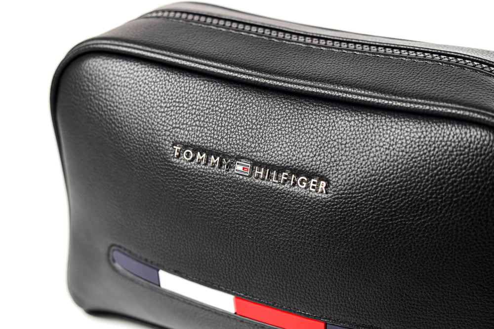 Black Tommy Hilfiger Leather Bag #50