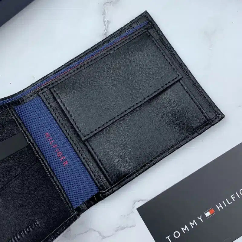 Tommy Hilfiger Men’s 3-Piece Set: Leather Wallet, Card Holder & Keychain #11