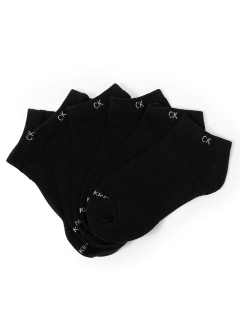 Calvin Klein Combed Cotton Ankle Socks (3-Pair Pack) – Black, Unisex Everyday Comfort #08