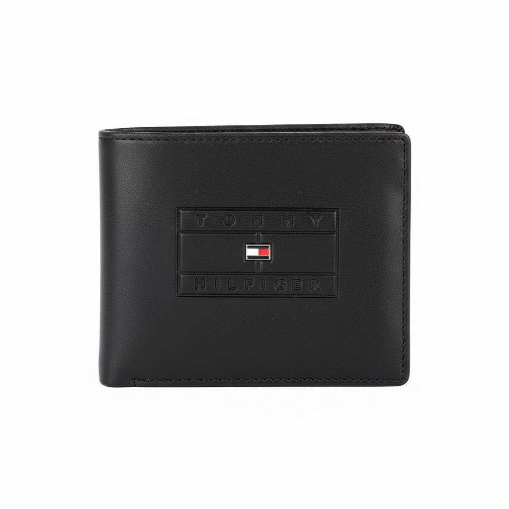 Tommy Hilfiger Men’s Leather Belt & Wallet Set | Reversible Design #1