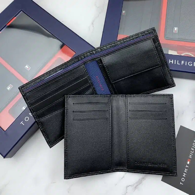 Tommy Hilfiger Men’s 3-Piece Set: Leather Wallet, Card Holder & Keychain #11