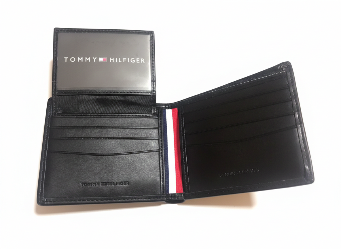Tommy Hilfiger Men’s Leather Wallet | The Essential Bi-Fold Edition #6