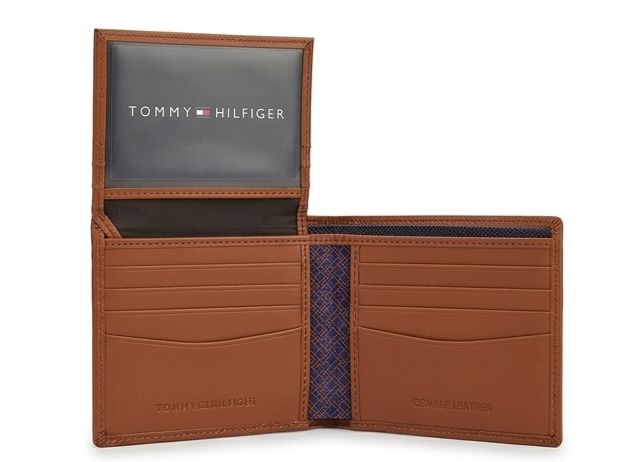Tommy Hilfiger Havana Monogram Embossed Wallet #66
