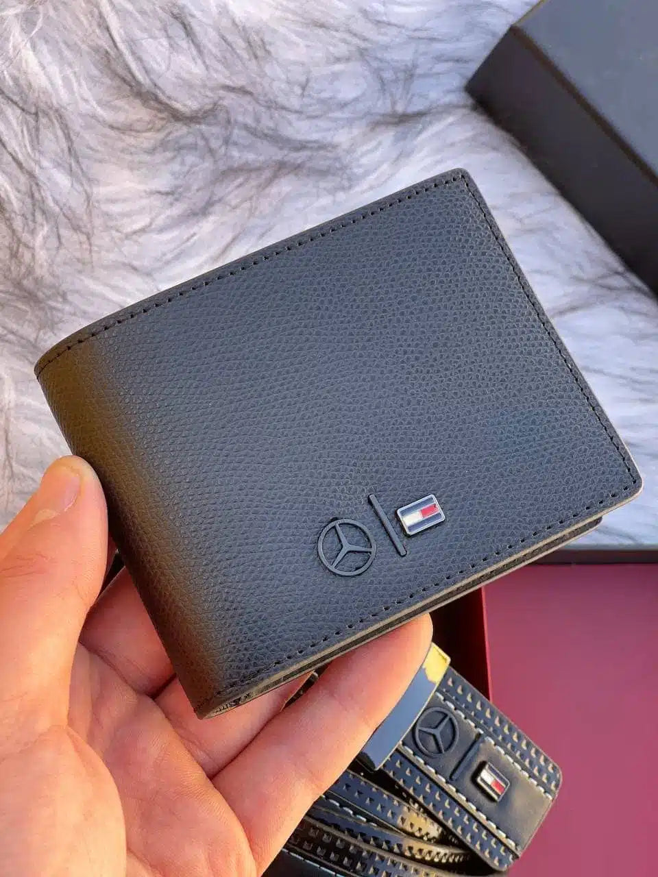 Tommy Hilfiger Men’s Luxury Gift Set: Leather Belt & Bi-Fold Wallet Duo #6