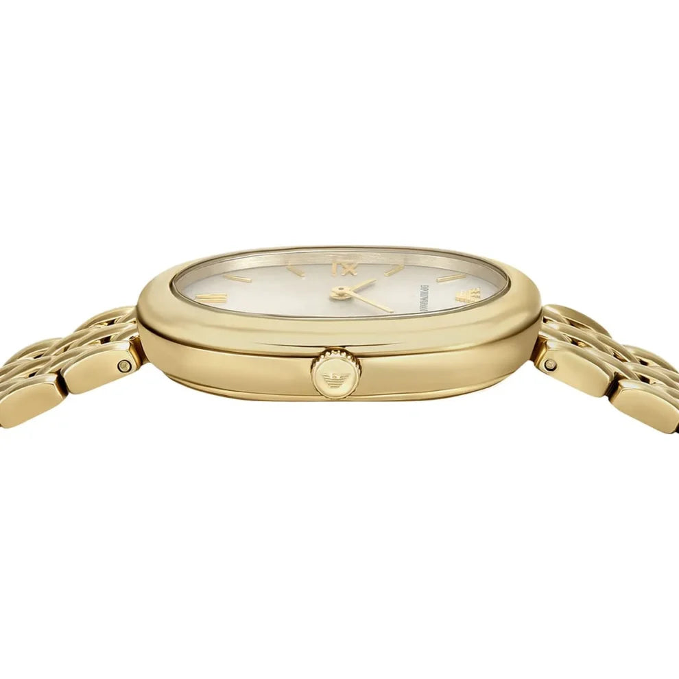 Emporio Armani Ladies' Two-Tone Gold Watch | Model AR11707
