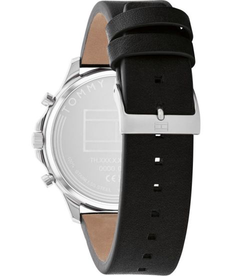 Tommy Hilfiger Ryder Black Leather | Model TH1710495