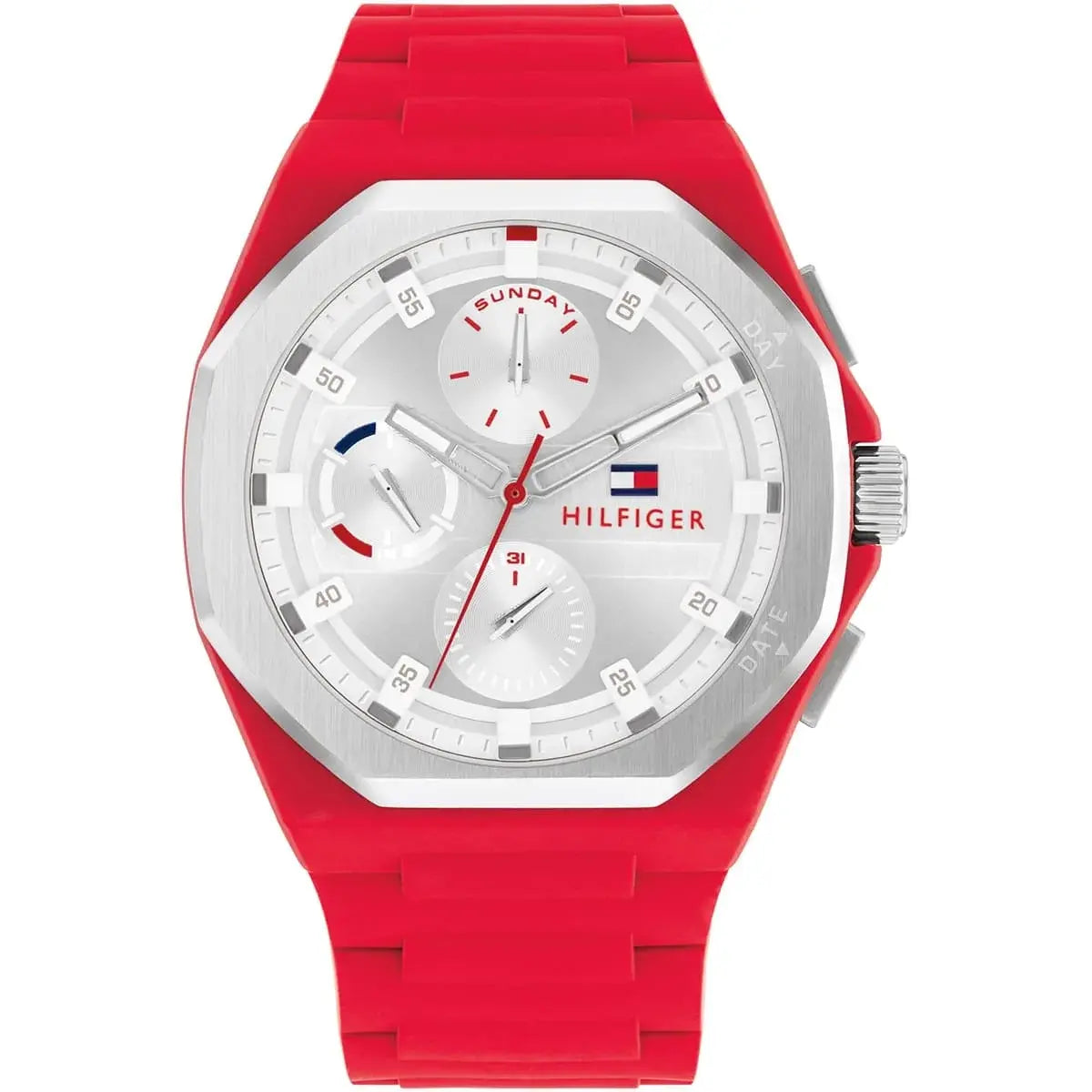 Tommy Hilfiger Lars Red Silicone | Model TH1782615