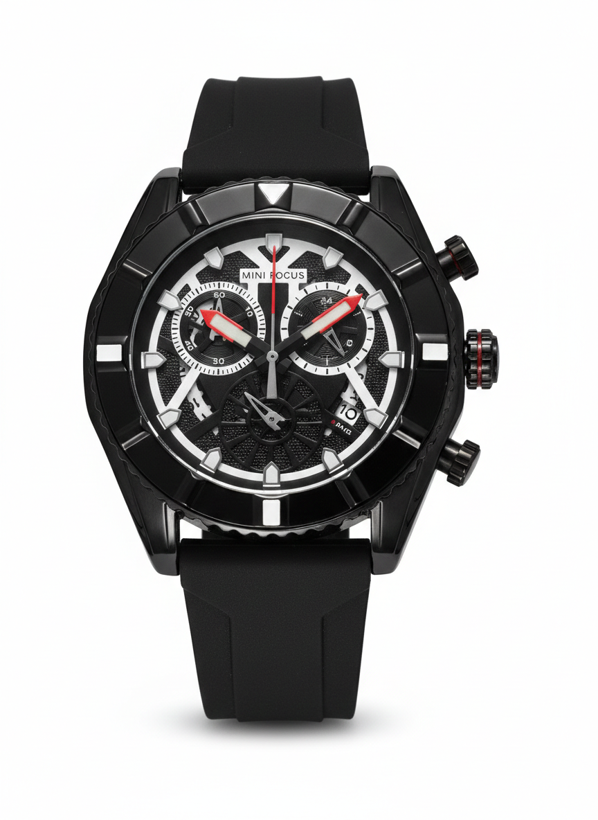 Mini Focus MF2209G Watch All Black