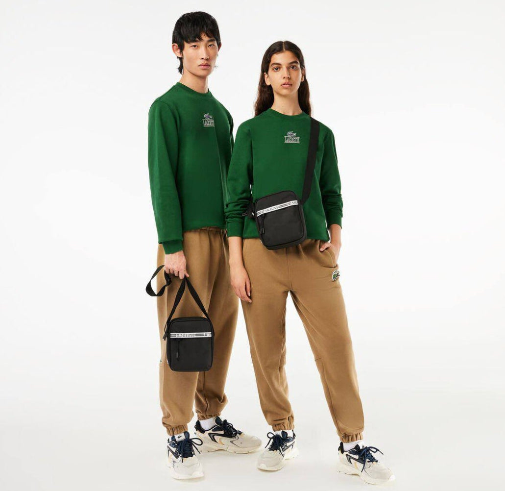 Lacoste Men's Neocroc Recycled Fiber Vertical Messenger Bag #6