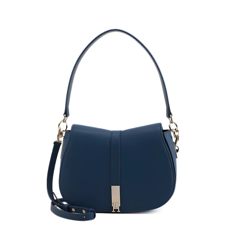 Tommy Hilfiger Timeless Saddle Bag - Navy Blue #23