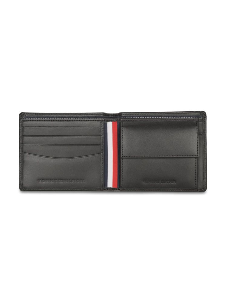 Midnight Black Tommy Hilfiger Bifold Wallet #61