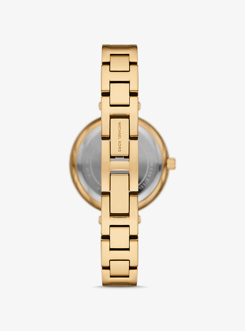 Michael Kors Bangle Watch Gold-Tone | Model MK01110