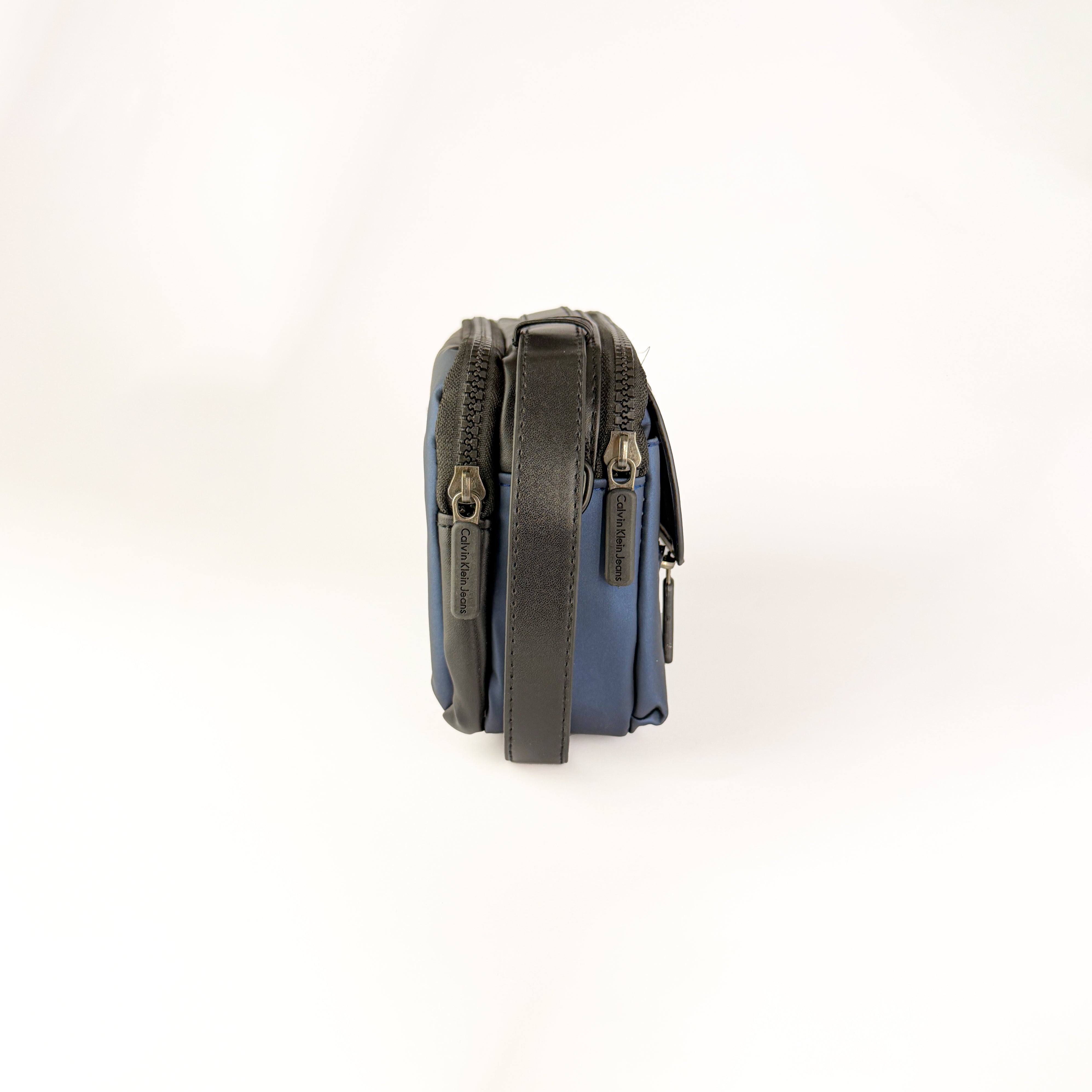 CK Black & Blue Crossbody Bag For Men #016