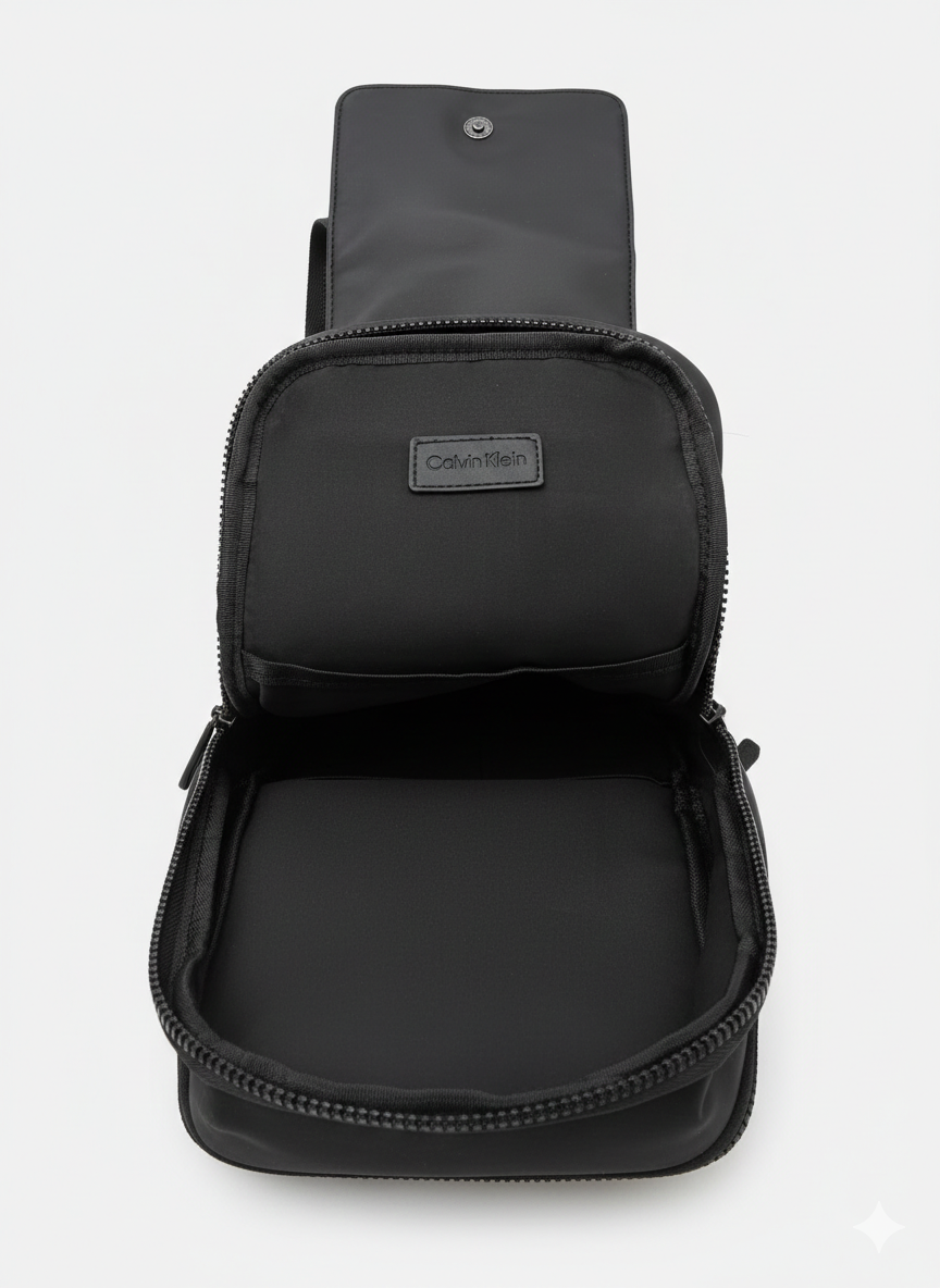 Calvin Klein Black Crossbody Bag for Men – Model #193