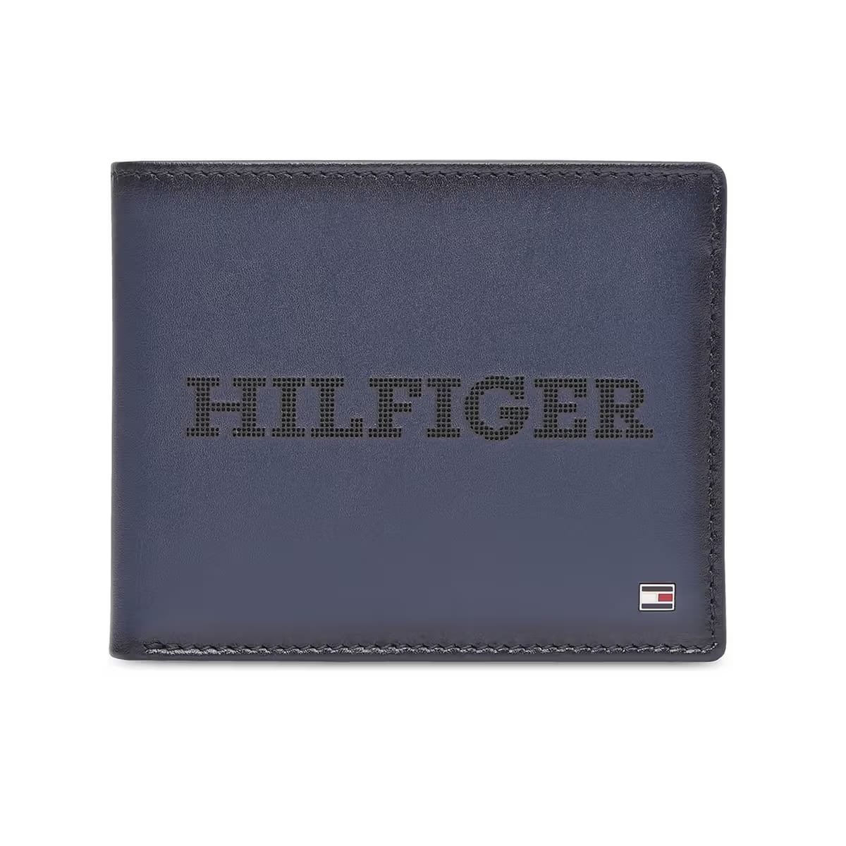 TH Navy Leather Wallet For Men 203#