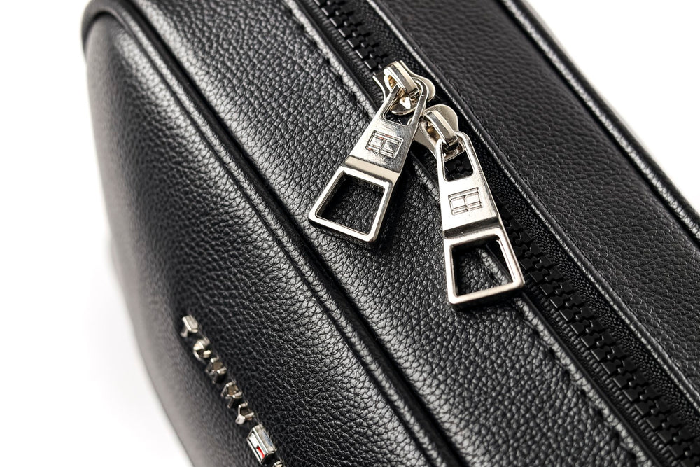 Black Tommy Hilfiger Leather Bag #50