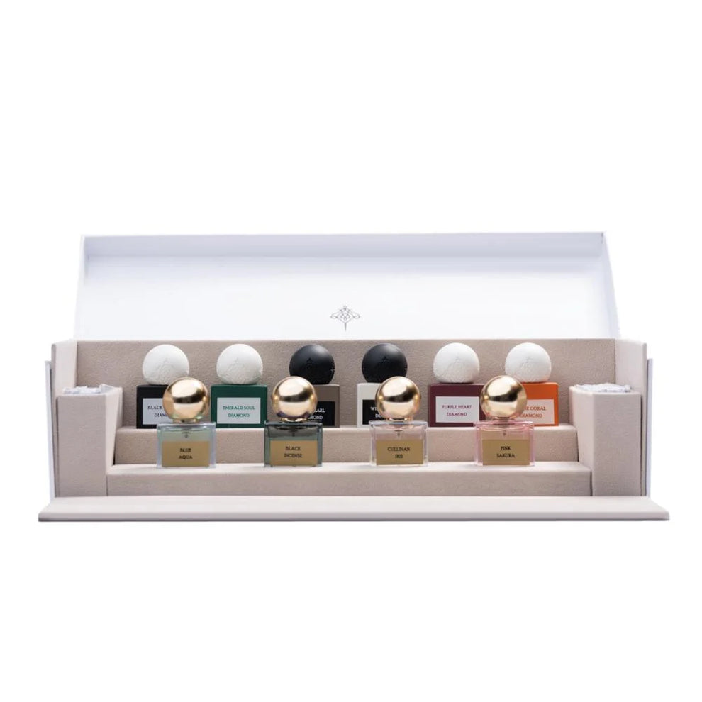 IBRAQ Diamond Collection - Luxury Mini Perfume Gift Set (10 Pieces)