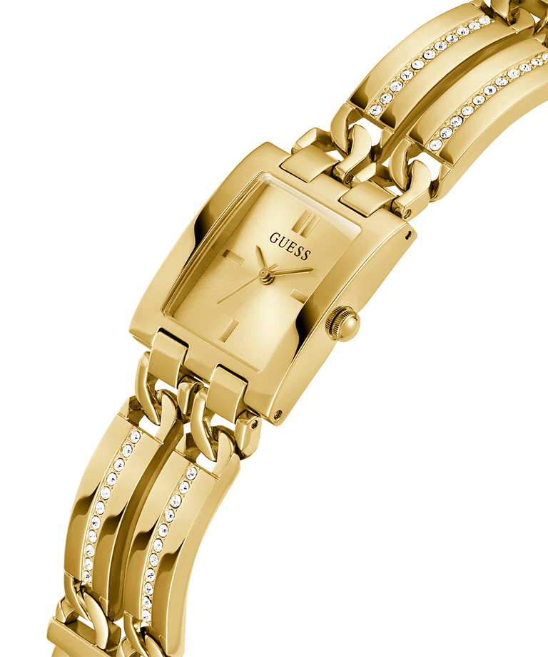 The Golden Radiance: Guess GW0668L2 | Crystal-Embellished Luxury Watch