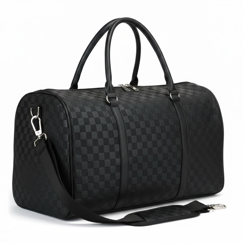 Elevate your travel style with the Louis Vuitton Men’s Duffle Bag #221