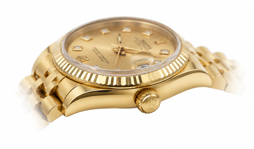 Luxury Rolex Datejust Full Elegant Gold Edition Rolex-w.05
