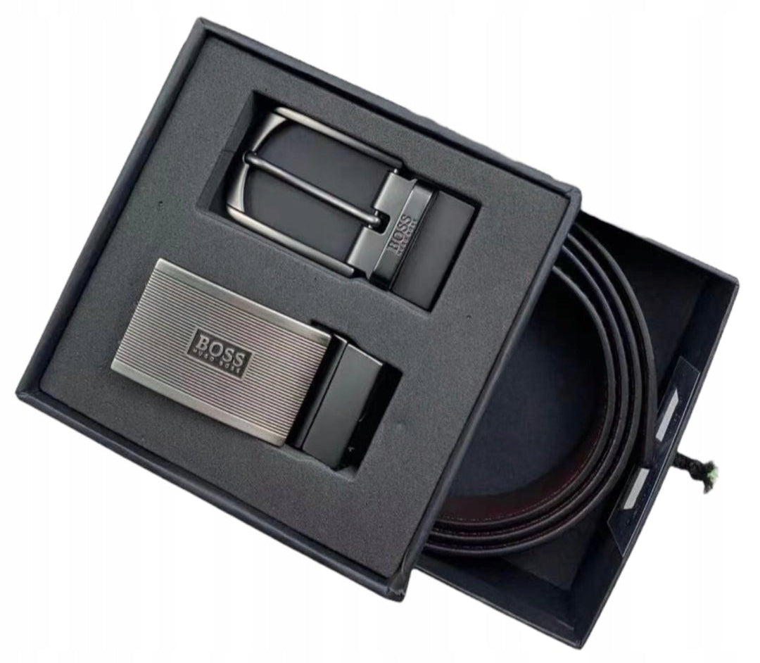 Boss Leather Belt For Men #3