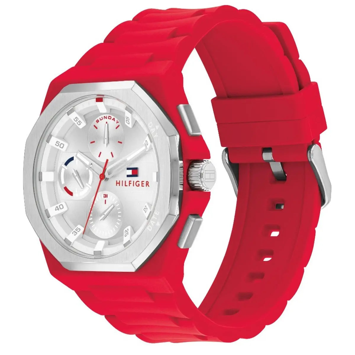 Tommy Hilfiger Lars Red Silicone | Model TH1782615