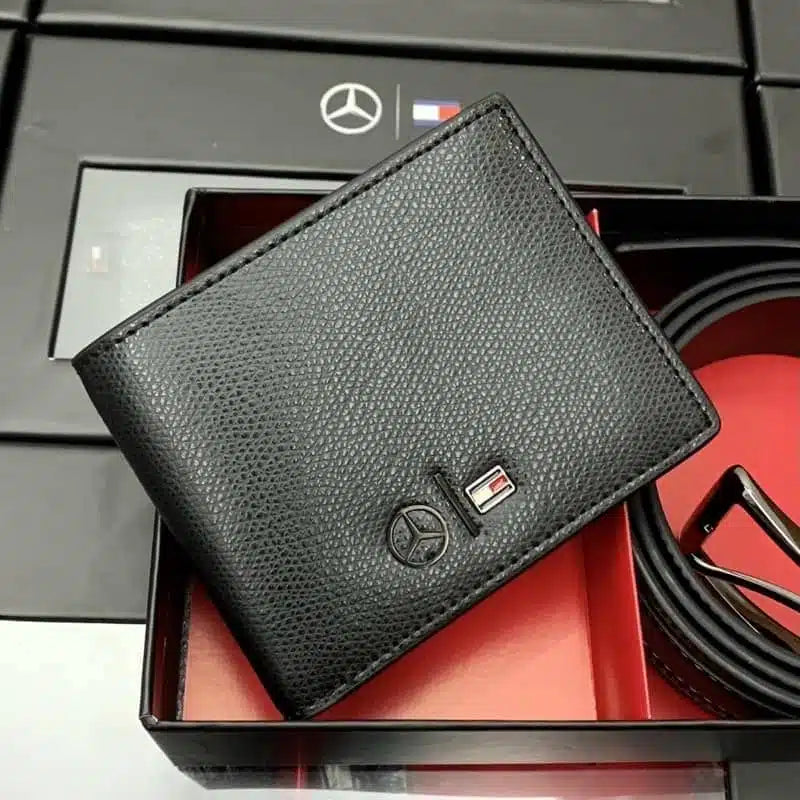 Tommy Hilfiger Men’s Luxury Gift Set: Leather Belt & Bi-Fold Wallet Duo #6