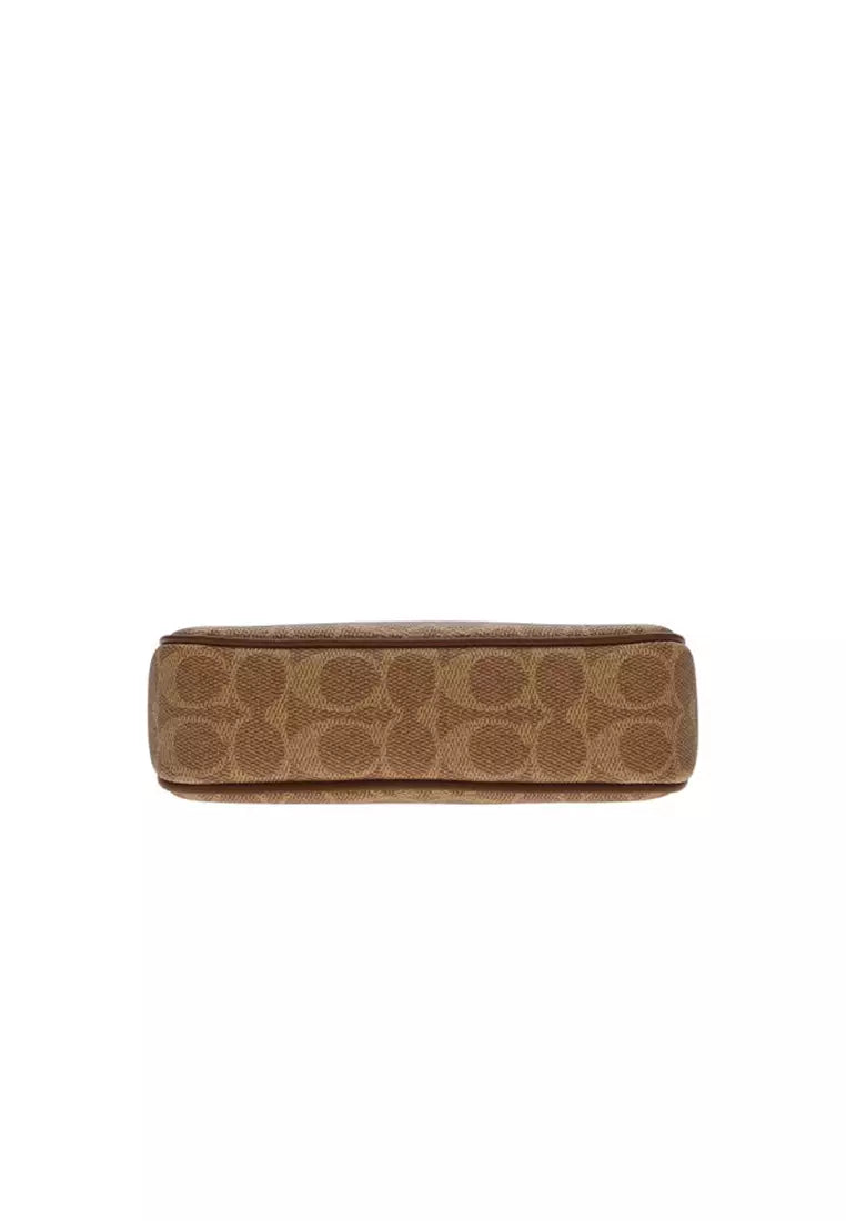 COACH Signature Canvas Small Shoulder Bag – Brown #29