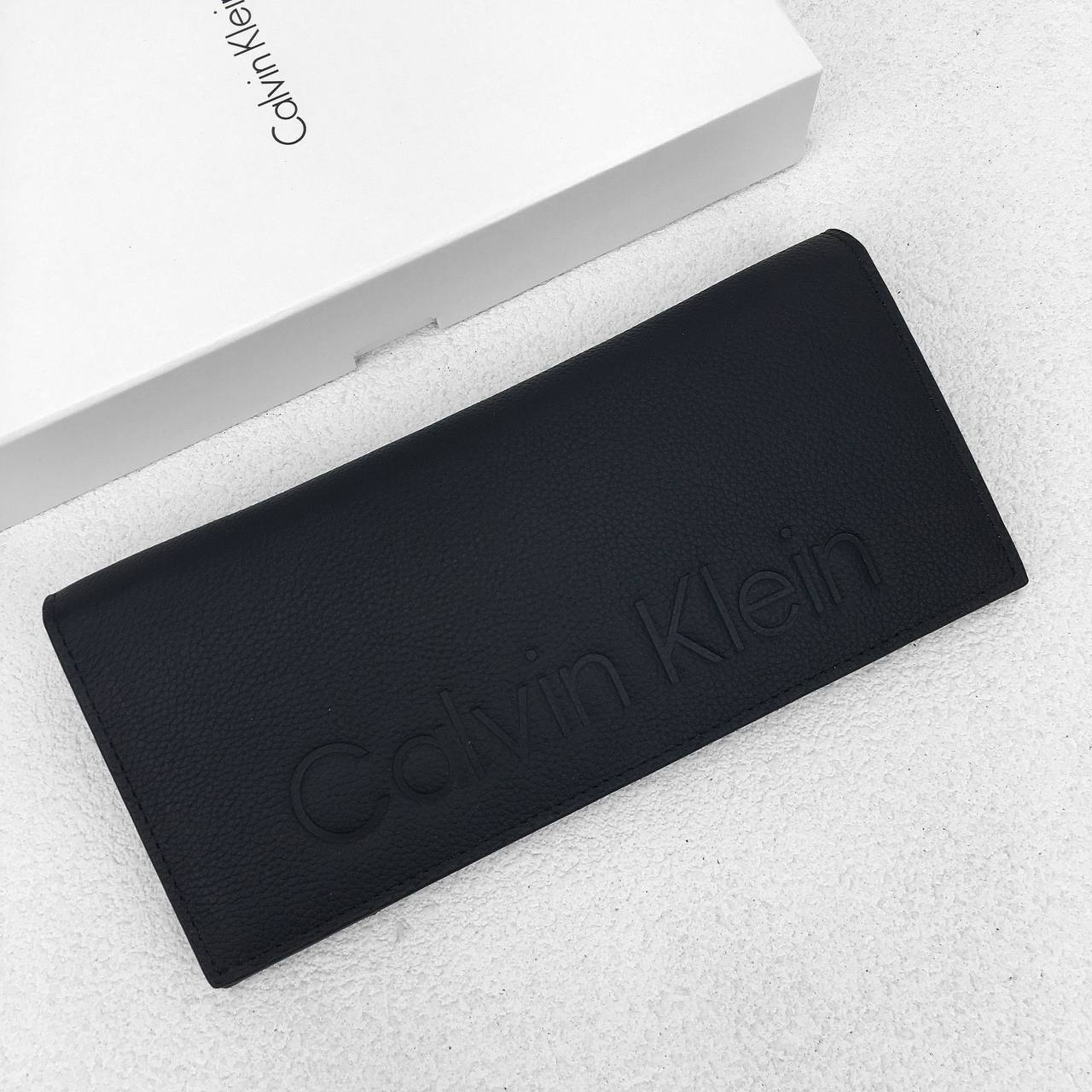 Calvin Klein Unisex Embossed Logo Around Long Wallet #37