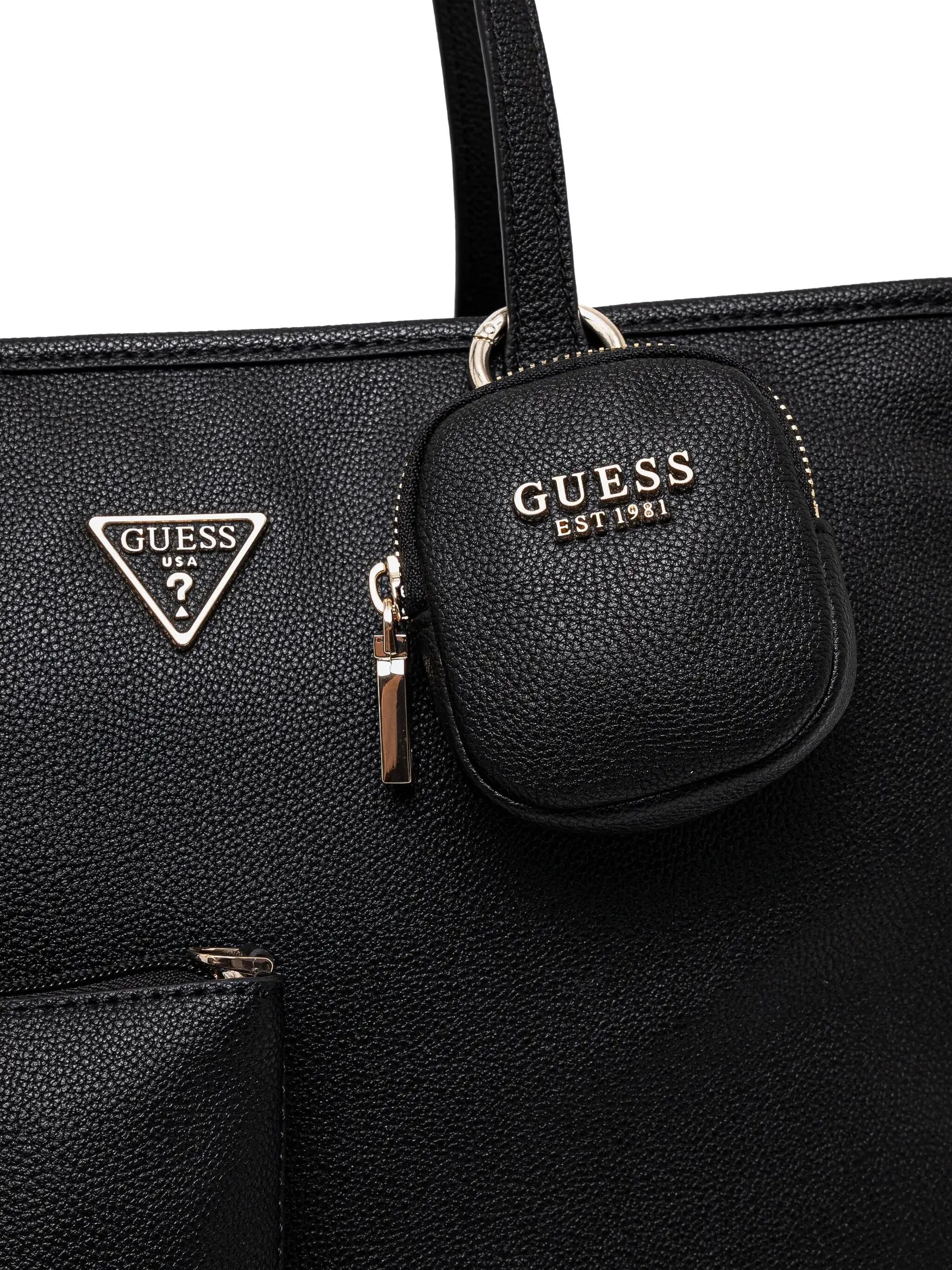 Guess Classic Black 3-in-1 Tote Set #24