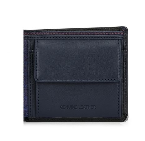 Tommy Hilfiger Men's Smooth Leather Wallet - Classic Black #79