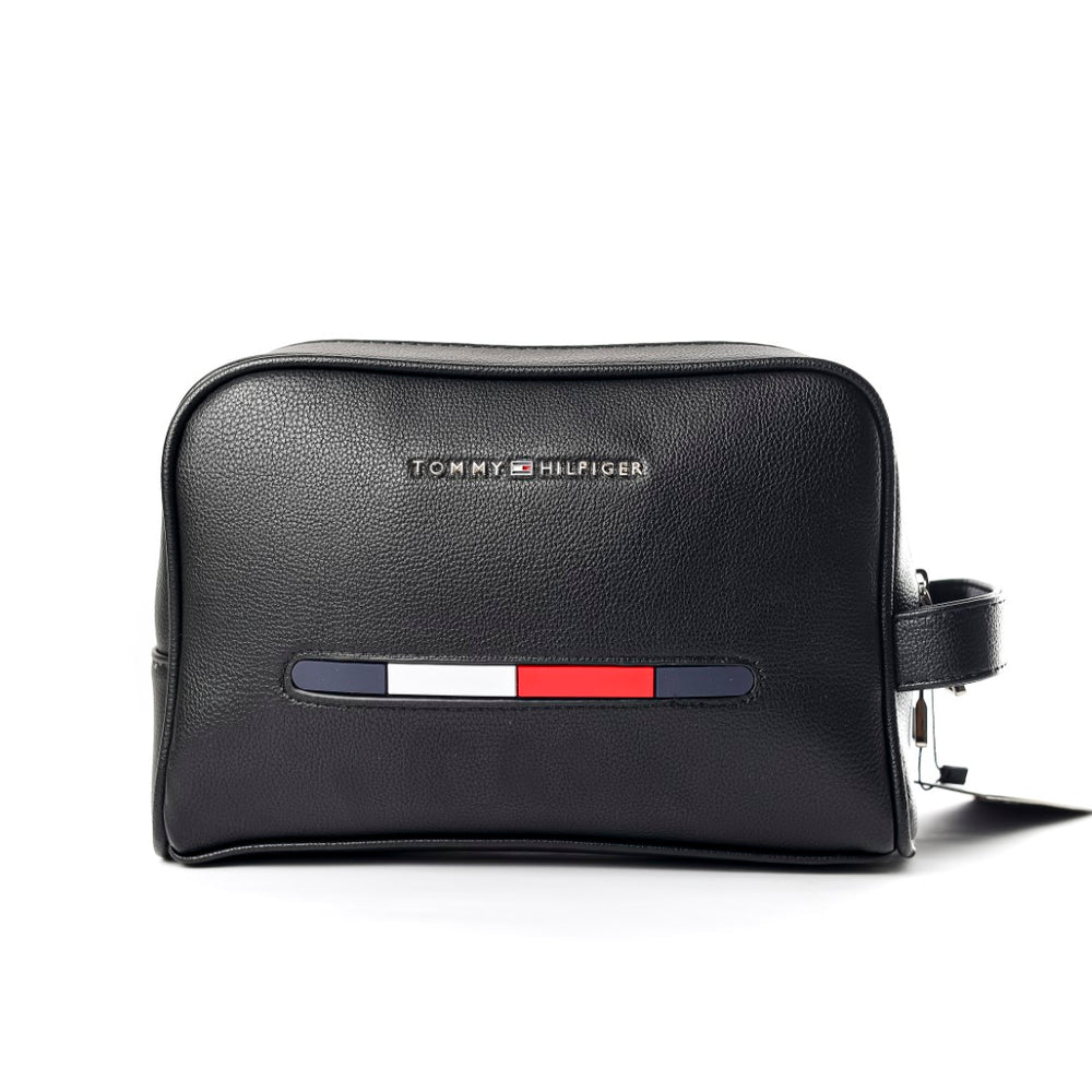Black Tommy Hilfiger Leather Bag #50
