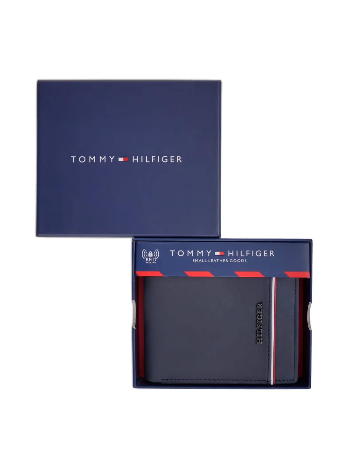 TH Navy Leather Wallet For Men 201#