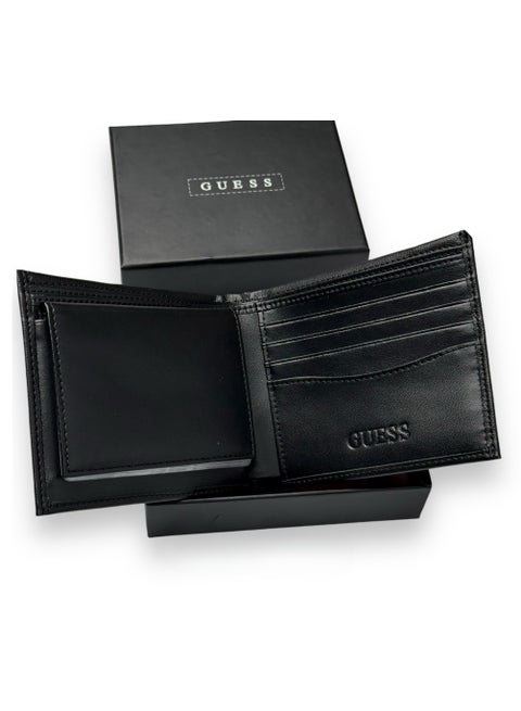 GUESS Men's Classic Leather Bifold Wallet with Coin Pocket #7