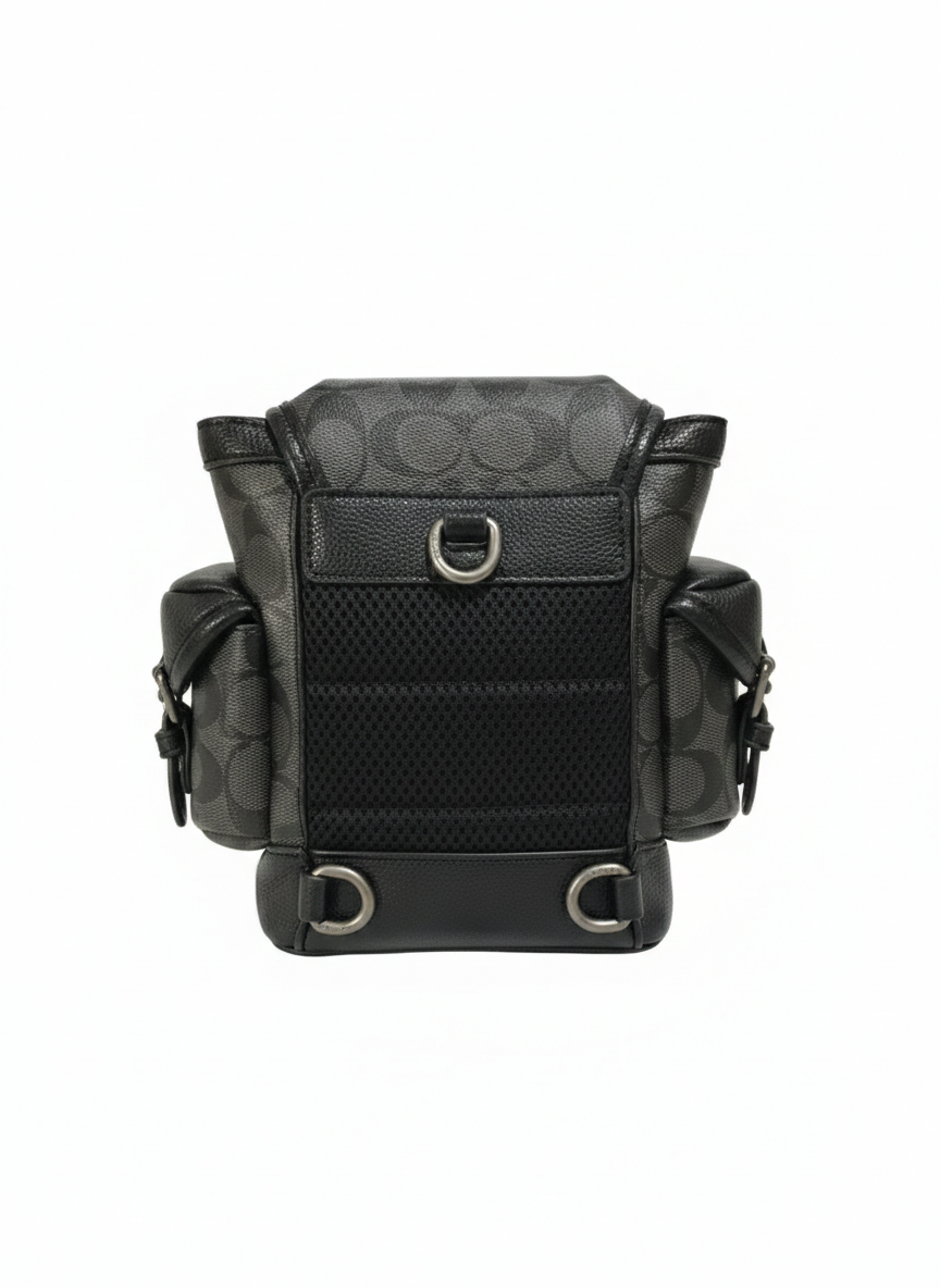 Redefine your daily commute with the Coach Signature Unisex Sling Bag #4