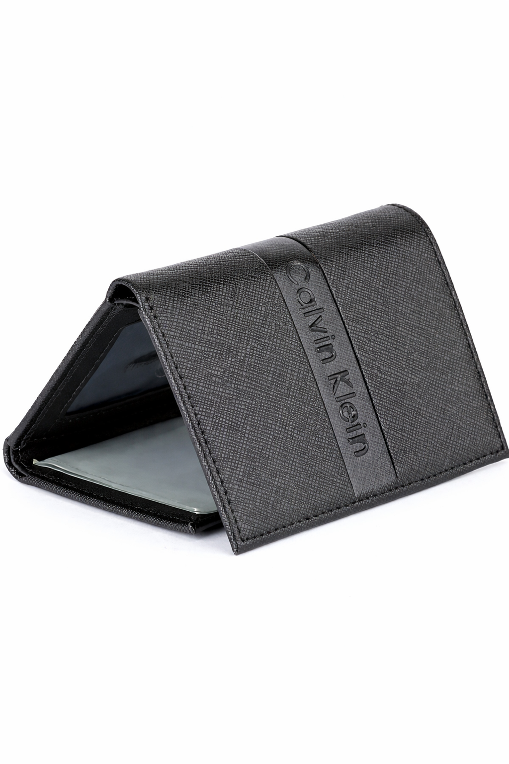 CK Men’s Saffiano Leather Trifold Wallet #36