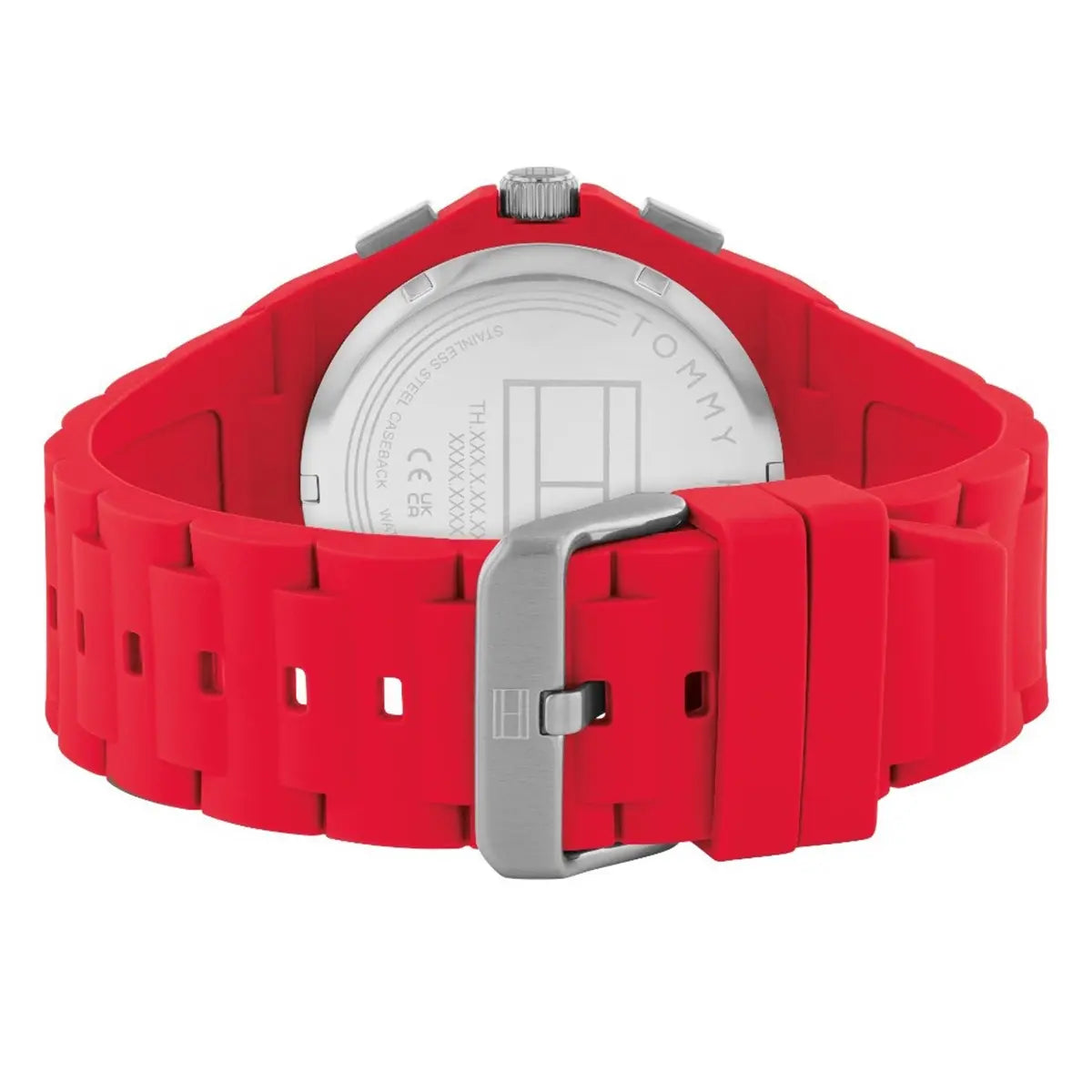 Tommy Hilfiger Lars Red Silicone | Model TH1782615
