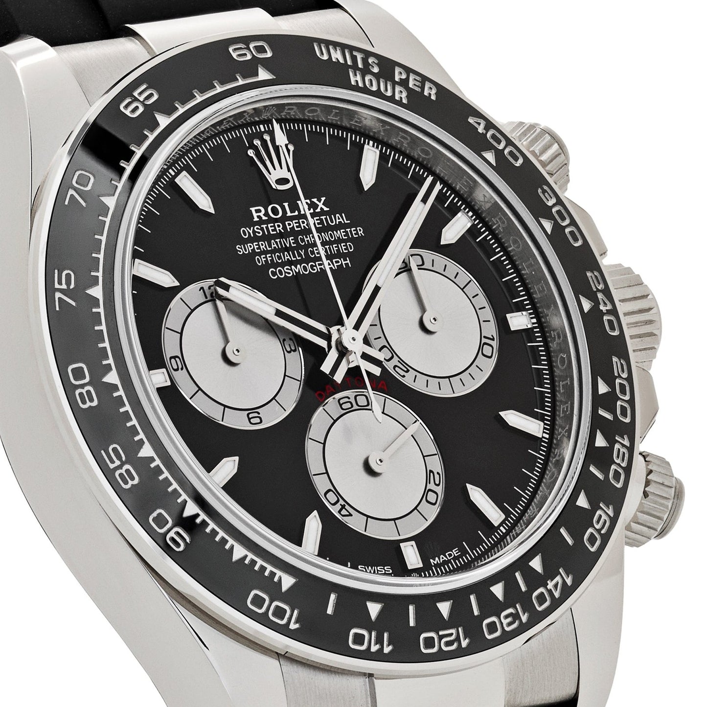 Rolex Cosmograph Daytona Watch For Men - Black Dial