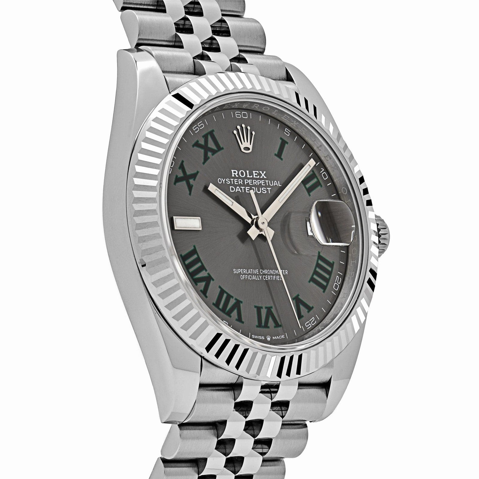 Rolex Datejust Watch For Men - Grey Dial